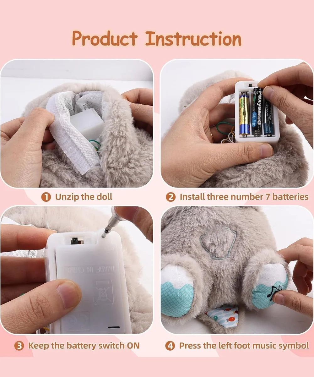 BABY SOOTHING MUSIC TEDDY BEAR