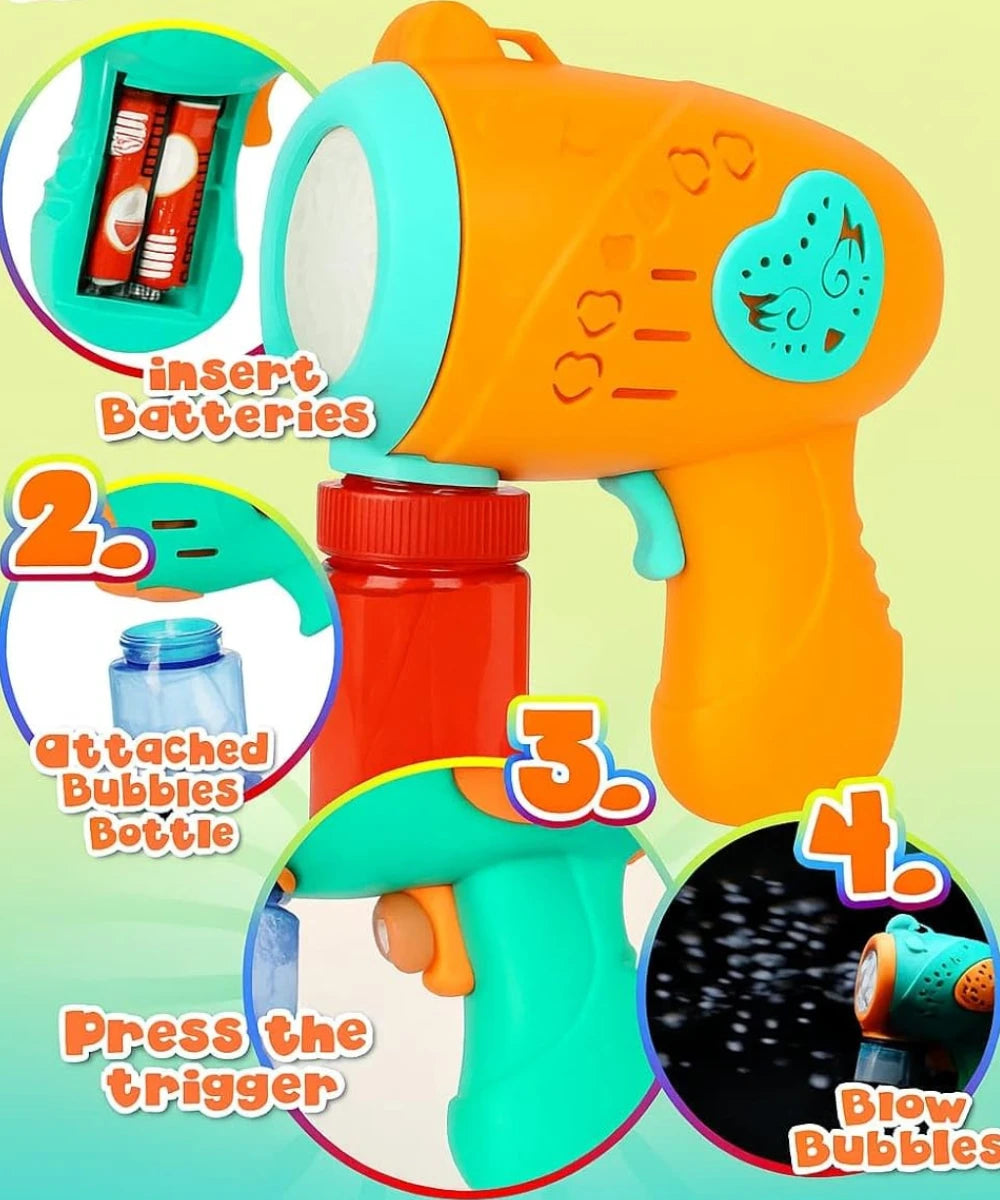 MINI ELECTRIC BUBBLE GUN