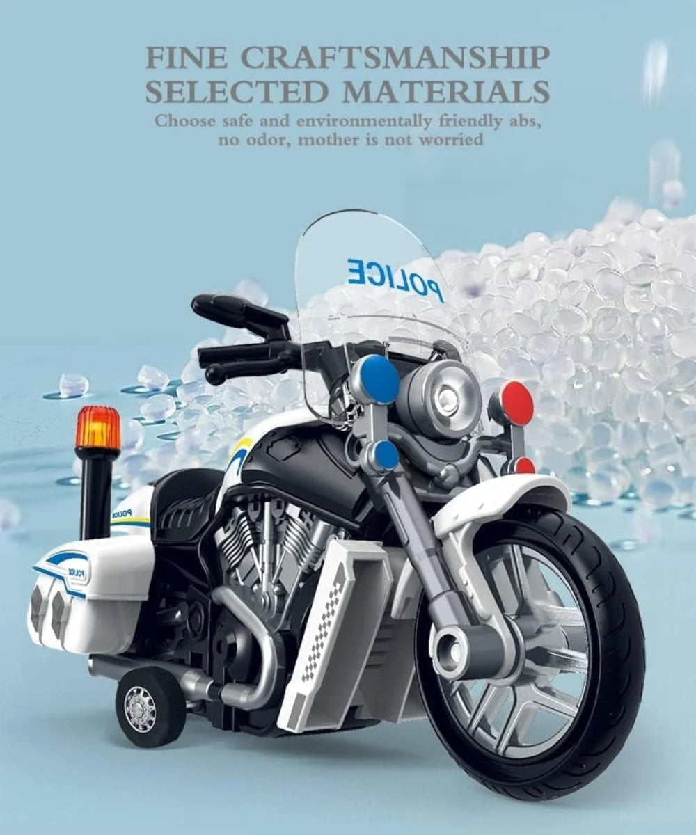 POLICE - PULL BACK MOTORCYCLE