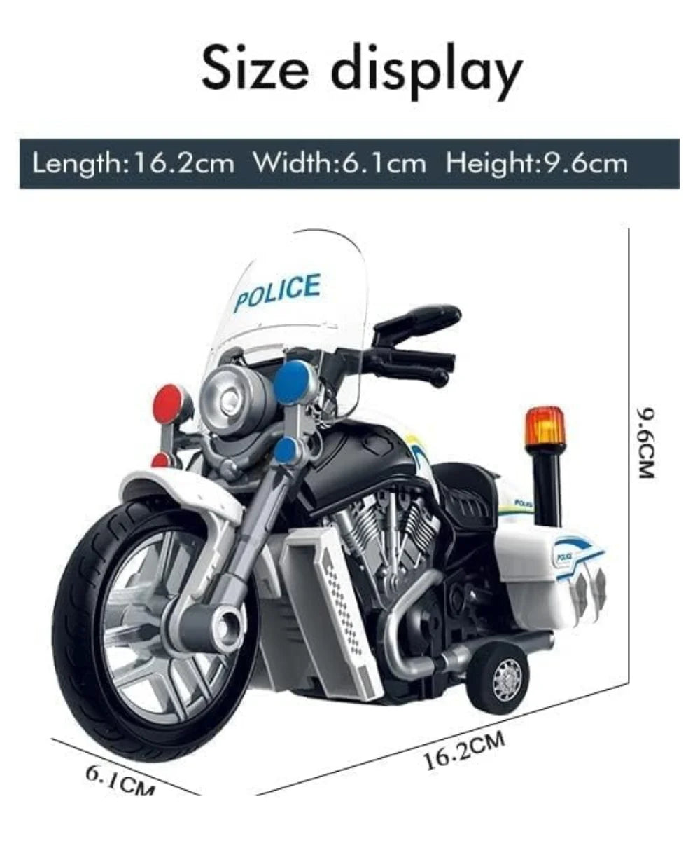 POLICE - PULL BACK MOTORCYCLE